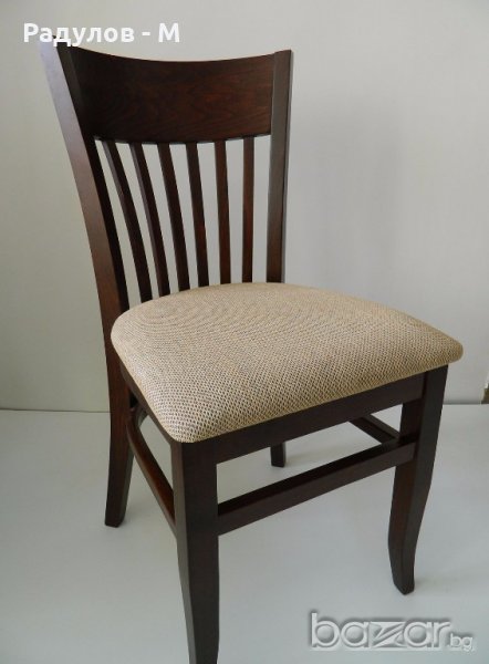 Трапезен стол Атина орех, снимка 1