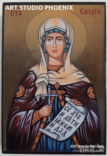 Икона на Света Емилия icona sveta emilia, снимка 1