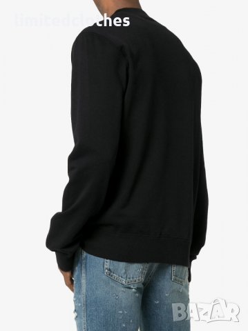 D&G Dolce and Gabbana Royal Love Swarovski Мъжка Блуза тип Пуловер size 46 (S), снимка 4 - Блузи - 23277878