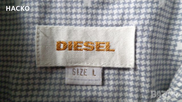 ПРОМО ЦЕНА Риза Diesel 100% Оригинално Внос от Италия Размер L, снимка 5 - Ризи - 25602595