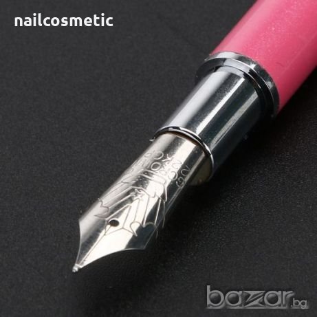 Писец с 5 накрайника за декорации на маникюр, снимка 2 - Продукти за маникюр - 16099497