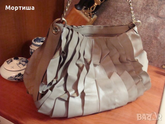  ANN TAYLOR 100% оригинална чанта естествена кожа РАЗПРОДАЖБА, снимка 6 - Чанти - 25112296