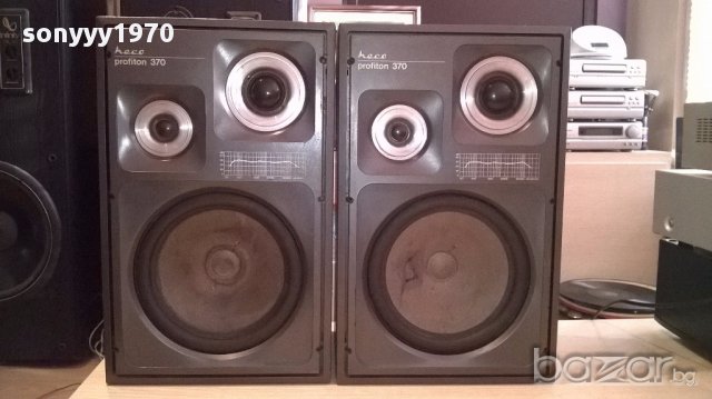 Heco profiton 370-made in federal republic of germany-внос швеицария, снимка 3 - Тонколони - 16235202