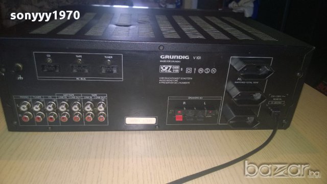 grundig v101 stereo amplifier-нов внос швеицария, снимка 13 - Ресийвъри, усилватели, смесителни пултове - 10267333
