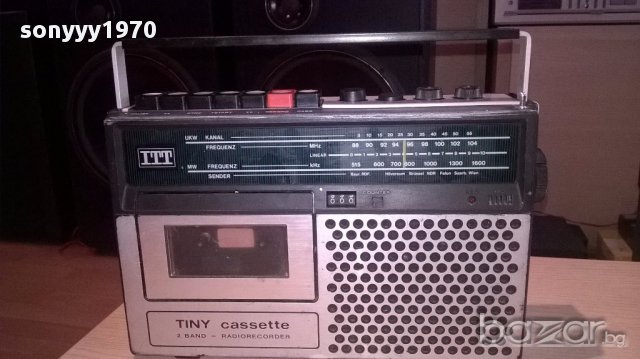 Itt tiny-made in germany-внос швеицария, снимка 4 - Ресийвъри, усилватели, смесителни пултове - 13704836