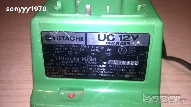 hitachi uc12y charger-made in japan-внос швеицария, снимка 11 - Други инструменти - 18429581