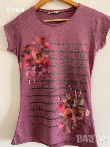 Дамска тениска , снимка 2 - Тениски - 25670179