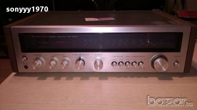 Kenwood kr-4400-stereo receiver-japan-внос швеицария, снимка 2 - Ресийвъри, усилватели, смесителни пултове - 15540734
