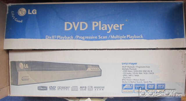 Dvd Lg плейър, снимка 5 - Плейъри, домашно кино, прожектори - 5991111