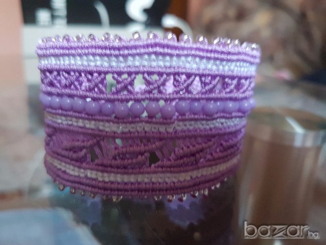 Гривна ръчна изработка , снимка 5 - Гривни - 19610684