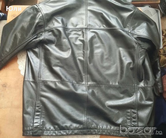 Кожено яке, снимка 4 - Якета - 16525076