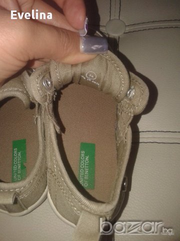 Детски кецове BENETTON, снимка 6 - Детски гуменки - 16212136