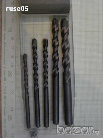 Свредла "BOSCH" комплект за бетон немски нов, снимка 3 - Други инструменти - 10523020