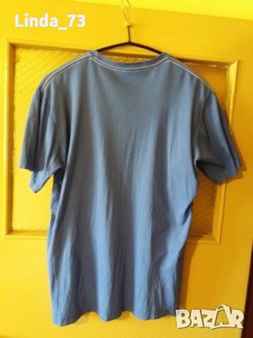 Мъж.тениска-"GARCIA"-jeans,цвят-св.синя. Закупена от Германия., снимка 2 - Тениски - 21859166