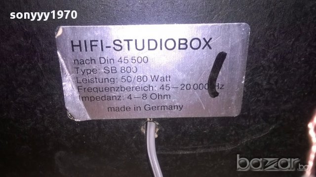 dynamic hi-fi studiobox 80w-made in germany, снимка 11 - Тонколони - 17752777