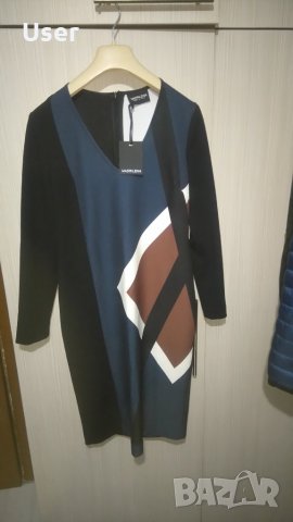 Нова модерна Маркова рокля Madrilena Made in Italy, снимка 3 - Рокли - 23635475