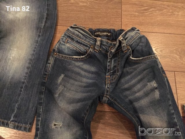 Trussardi, Dolce & gabbana , Antony Morello детски дънки, снимка 6 - Детски панталони и дънки - 19486147