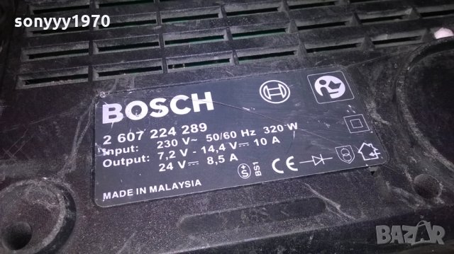 bosch перфоратор на 24в с зарядно и 2 яки батерии, снимка 14 - Бормашини - 23598636