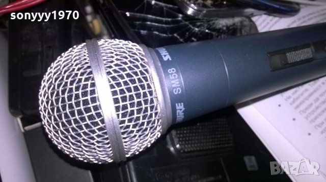 shure sm58-profi mic-внос швеицария, снимка 2 - Микрофони - 22036406