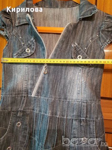 Дънкова рокля, снимка 5 - Детски рокли и поли - 18323439