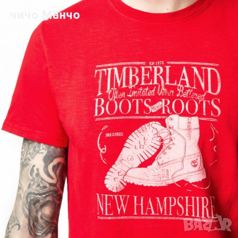 НОВА! Timberland тениска размер S, снимка 2 - Тениски - 22394695