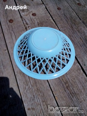 Стара пластмасова фруктиера, снимка 3 - Антикварни и старинни предмети - 18528255