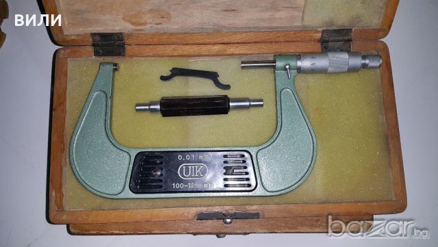 Микрометър 100-125мм, снимка 2 - Други инструменти - 19631317