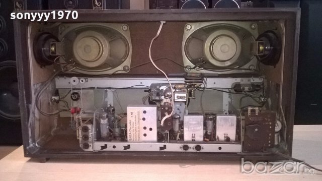АНТИКА-Saba stereo receiver-лампова антика-внос швеицария, снимка 11 - Ресийвъри, усилватели, смесителни пултове - 18456217