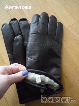 ПРОМО Много топли мъжки ръкавици естествена кожа 01 , снимка 4 - Шапки - 13007685