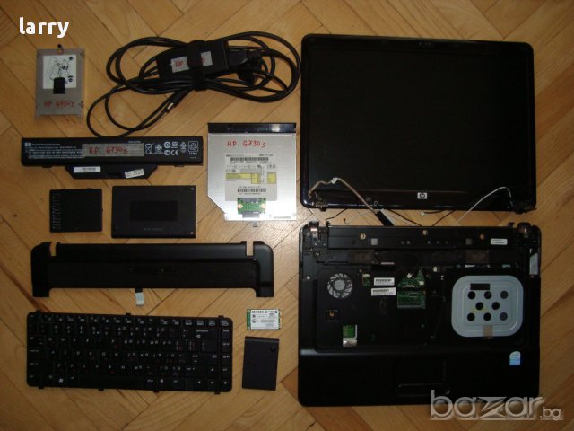 Hp Compaq 6730s лаптоп на части