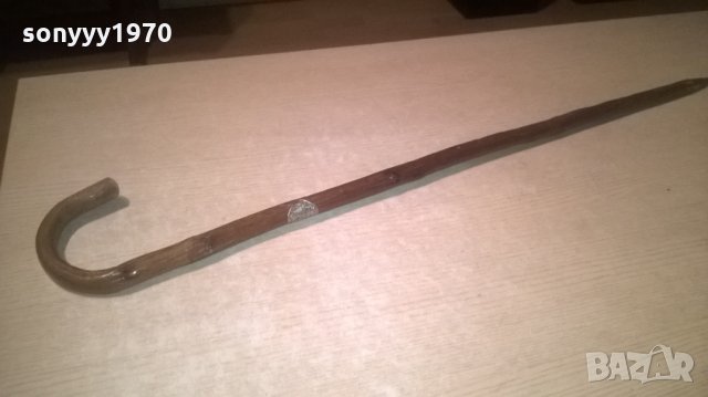 марков бастун с метален обков-90см-бамбук-внос швеицария, снимка 6 - Колекции - 23579151