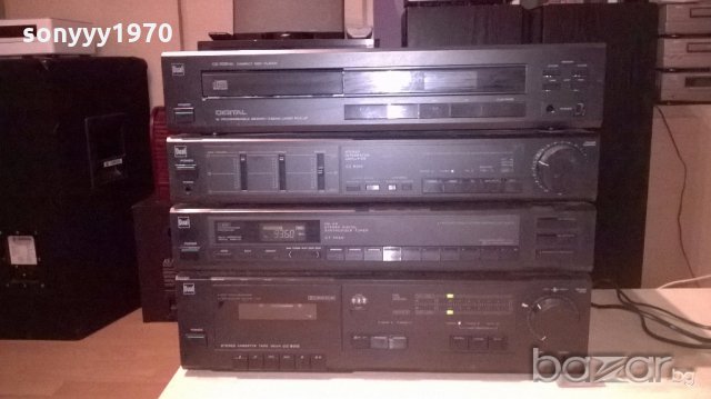  DUAL high fidelity-dual-цд/дек/тунер/усилвател-от швеицария