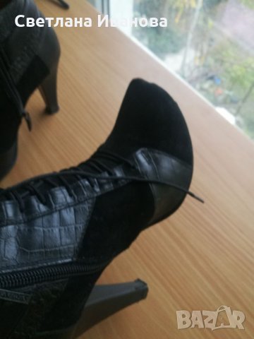 Боти Daris естествена кожа, снимка 7 - Дамски боти - 23285271