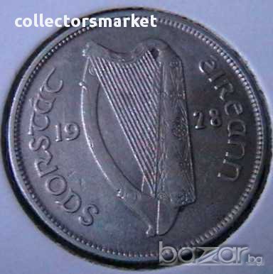 2 флорина 1928, Ирландия, снимка 1 - Нумизматика и бонистика - 14453867