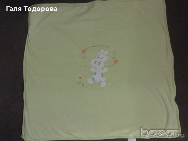  Бебе порт- одеалце от мек плюш Bebeto , снимка 2 - Спално бельо и завивки - 14931008