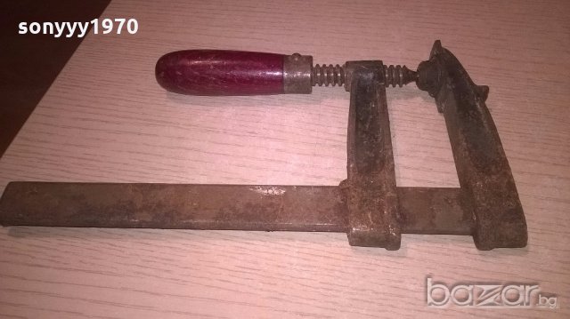 стяга-метална немска-26х14см-внос швеицария, снимка 4 - Стяги - 18769191