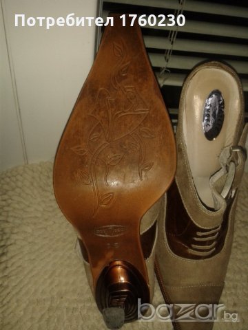  Дамски обувки/затворени чехли/ от естествена кожа на Ingiliz - гр.Пещера, снимка 8 - Чехли - 19087376