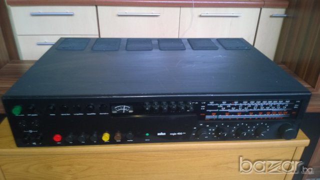 braun regie 450 ch-stereo receiver-нов внос швеицария, снимка 5 - Ресийвъри, усилватели, смесителни пултове - 9611945