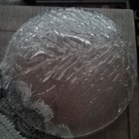 старинна стъклена чиния, снимка 2 - Чинии - 20232831