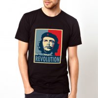  НОВО! Мъжка тениска ЧЕ ГЕВАРА / CHE GUEVARA REVOLUTION! Поръчай тениска по твой дизайн! , снимка 1 - Тениски - 18871003