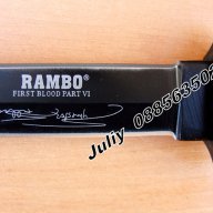 Кама Rambo VI First Blood, снимка 7 - Ножове - 9672457