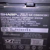 sharp gx-cd60h cd/deck/tuner/amplifier/aux-внос швеицария, снимка 11 - Ресийвъри, усилватели, смесителни пултове - 23119959