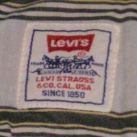 Оригинална  Риза LEVI'S 100% памук размер S, снимка 4 - Ризи - 24097715