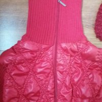 червен суичър/жилетка, снимка 3 - Детски панталони и дънки - 23515406