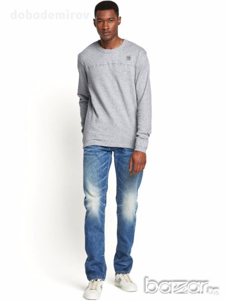 Нова сива блуза G-Star RAW Prichard Sweatshirt, оригинал, снимка 1