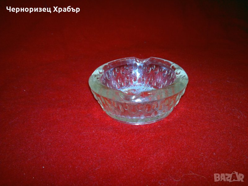 стъклен пепелник , снимка 1