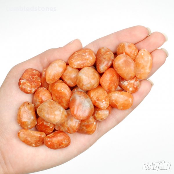 Оранжев калцит, Оранжев калцит с високо качество, Оранжев калцит, снимка 1