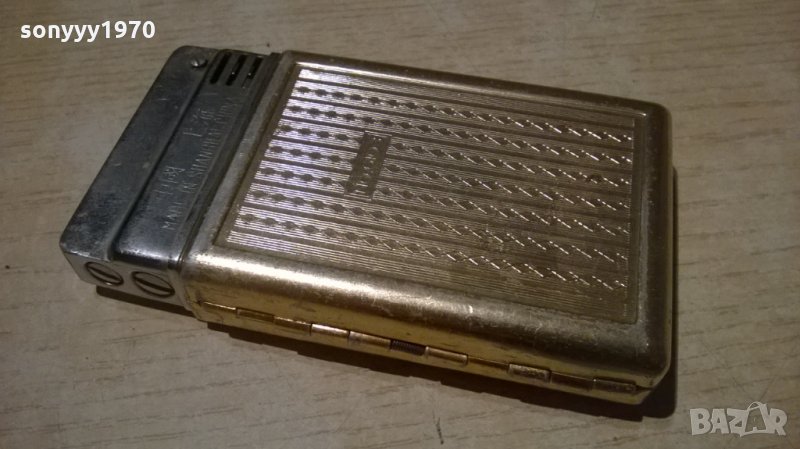 стара колекционерска запалка/табакера-10х5.5х2см, снимка 1