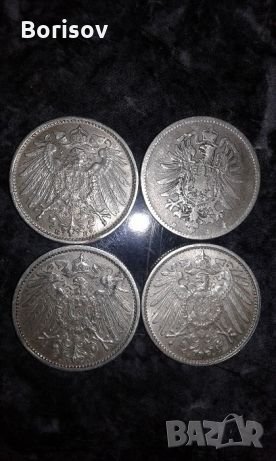 Германски сребърни монети, снимка 1 - Нумизматика и бонистика - 22069821