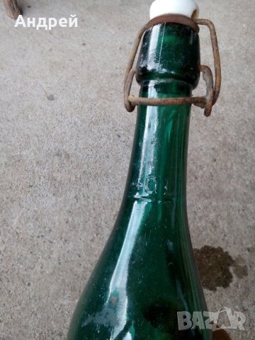 Старинна бирена бутилка Н.Х.СЛАВЧЕВ В.ТЪРНОВО, снимка 5 - Антикварни и старинни предмети - 21880824
